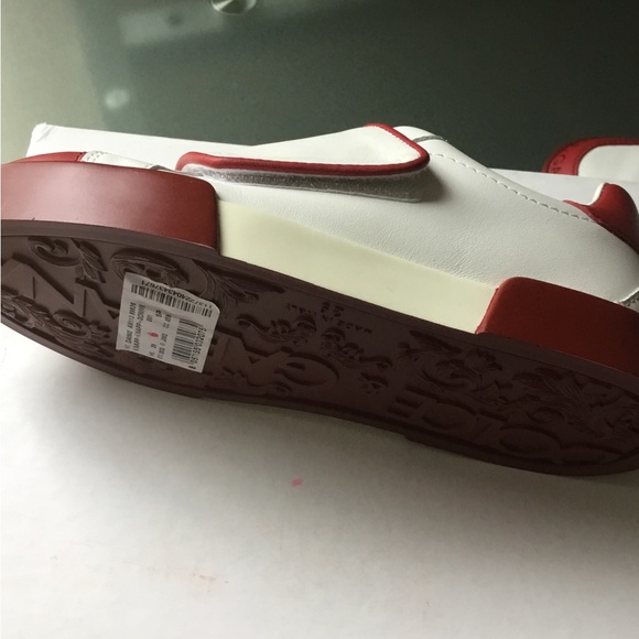 DOLCE & GABBANA Leather Sneakers EU29 Two Tone Made in Italy - Picture 6 of 9